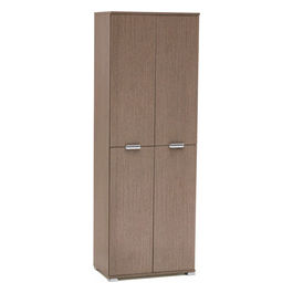 Armadio 4 Ante Rovere Grigio