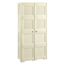 ARMADIO 4 MODULI,4 ANTE LISCE4 TRAF. colore ANGORA 