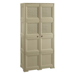 ARMADIO 4 MODULI,4 ANTE LISCE4 TRAF. colore TALPA