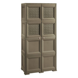 ARMADIO 4 MODULI,4 ANTE LISCE4 TRAF. colore WENGE
