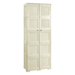 ARMADIO 5 MODULI,6 ANTE LISCE4 TRAF. colore ANGORA 
