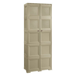 ARMADIO 5 MODULI,6 ANTE LISCE4 TRAF. colore TALPA