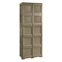 ARMADIO 5 MODULI,6 ANTE LISCE4 TRAF. colore WENGE