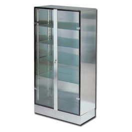 Armadio Inox E Vetro 1 pz.