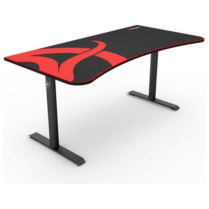 Arozzi Arena Gaming Desk Black Scrivania in Metallo Nero 160x80x80cm