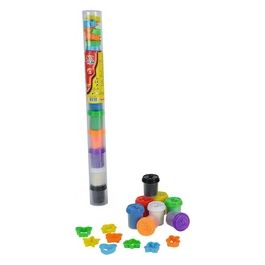 Art & Fun - Pasta Da Modellare - Tubo 8 Vasetti Con Stampini