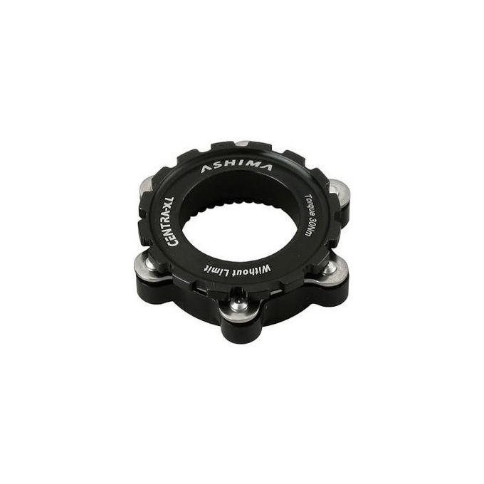 Ashima Adattatore disco freno bicicletta Center Lock 15Mm Nero