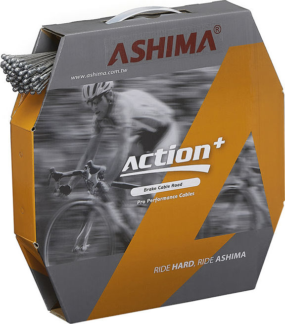 Ashima Filo freno bicicletta Corsa action + Shimano Inox