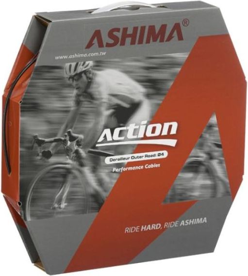 Ashima Guaina Cambio Bicicletta Sp-Action Nera (50Mt)