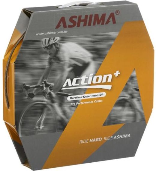 Ashima Guaina Cambio Bicicletta Sp-Action Plus Nera (50Mt)