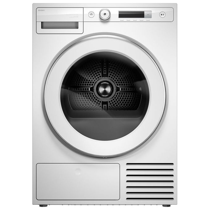 Asko T 308 HCW Logic Asciugatrice Pompa di Calore 8 Kg Classe C 63 dB Wi-Fi (85x59.5x63 cm) colore Bianco