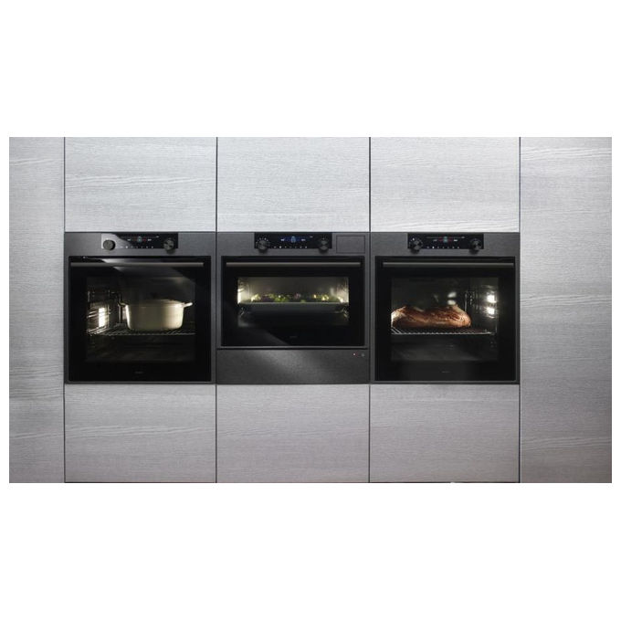 Asko Forno pirolitico da incasso acciaio inox OP 8687 S 71 Litri Display TFT