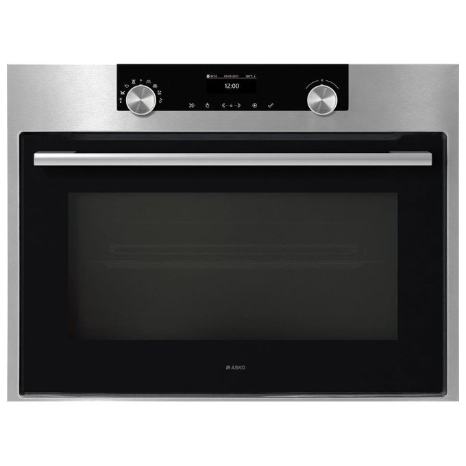 ASKO OM 8464 S Serie Craft Forno a Microonde da Incasso Capacità 50 Litri Potenza 2200 Watt 45 cm Acciaio