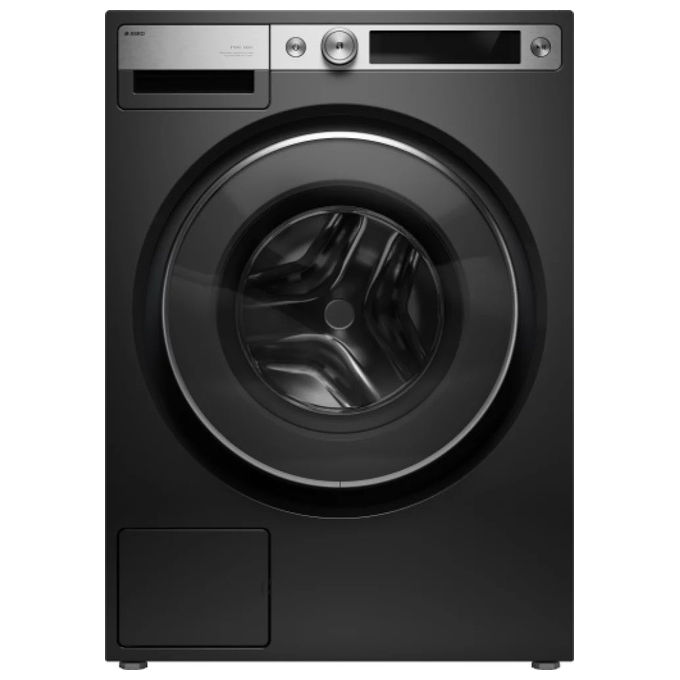 Asko W7096XG Lavatrice 9 Kg 1600 Giri-min Classe A Carica Frontale Vapore (85x60x57 cm) colore Nero Grafite