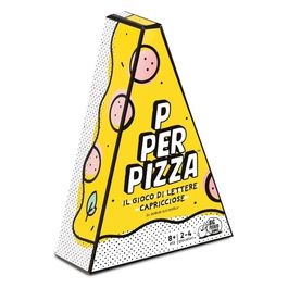 P per Pizza Gioco da Tavolo Divertente per Tutta la Famiglia Adatto a Serate in Compagnia e Divertimento Assicurato