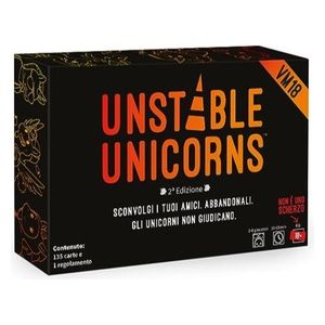 Asmodee Unstable Unicorns VM18 Gioco da Tavolo per Adulti