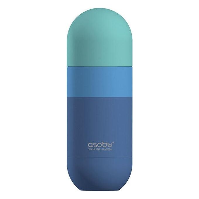 Asobu Orb Bottiglia Termica Blu Pastello 0.46 Litri