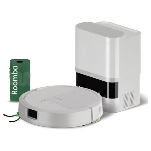 Y454240 Roomba 115 Combo Robot aspirapolvere e lavapavimenti Navigazione Giroscopio Wi-Fi App programmabile autonomia 150 min colore Bianco