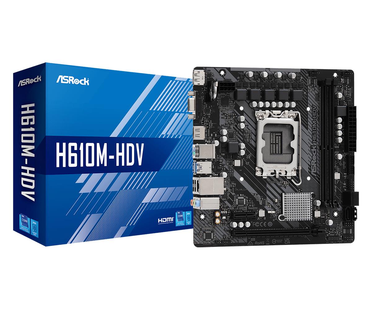 Asrock H610M-HDV Intel H610