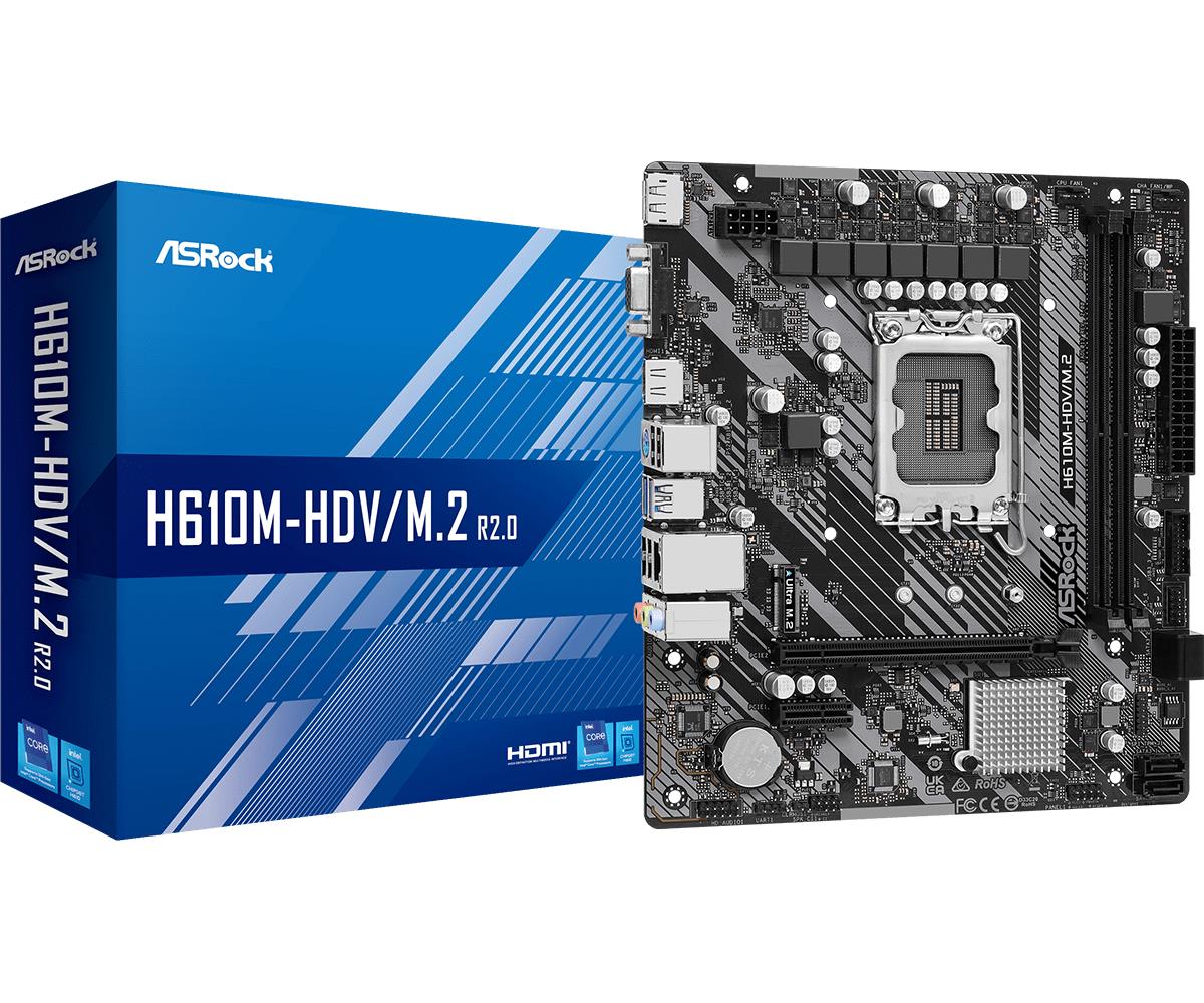 Asrock H610M-HDV/M.2 R2.0 Intel