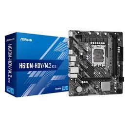 Asrock H610M-HDV/M.2 R2.0 Intel H610 LGA 1700 micro ATX