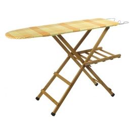 Asse da Stiro in Legno di Faggio 6,5X35XH141 cm Noce