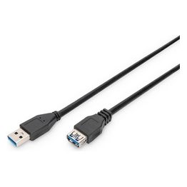 Assmann AK-300203-018-S Cavo Usb 1,8mt 3.2 Gen 1 Usb A Nero