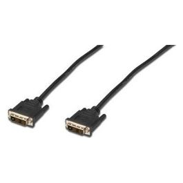 AK-320107-020-S Cavo DVI-D/DVI-D 2mt Nero