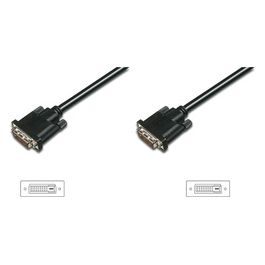 AK-320108-030-S DVI-D 3mt Cavo DVI Nero