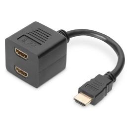 Assmann AK-330400-002-S Cavo di Interfaccia e Adattatore Hdmi 2 x Hdmi Nero