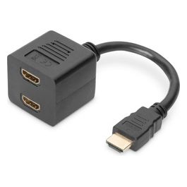 Assmann AK-330400-002-S Cavo di Interfaccia e Adattatore Hdmi 2 x Hdmi Nero