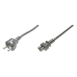 AK-440103-018-S Cavo di Alimentazione Nero 1,8mt CEE7/7 Accoppiatore C5