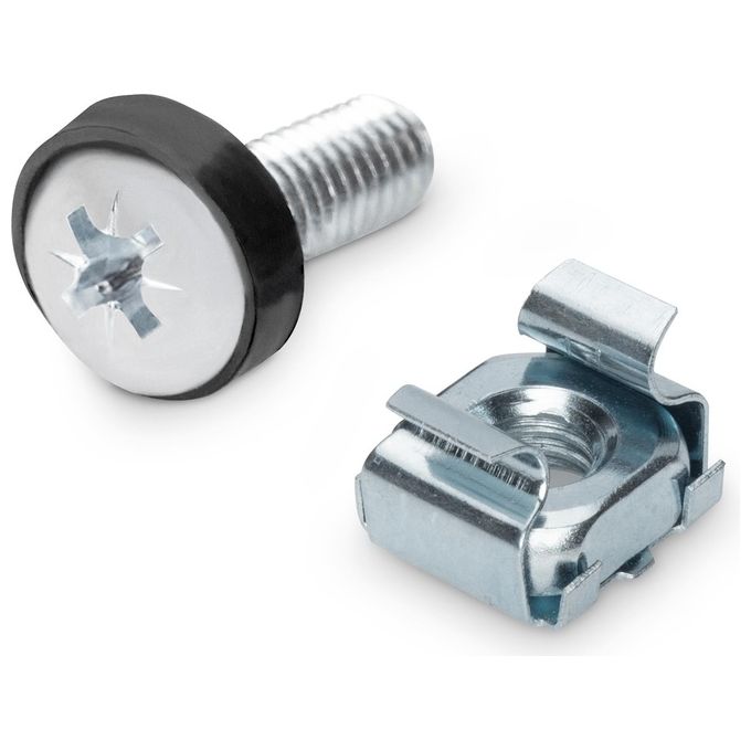 Assmann - Network Installation Screw set 50 pcs 50xm6 Screws nuts Washers