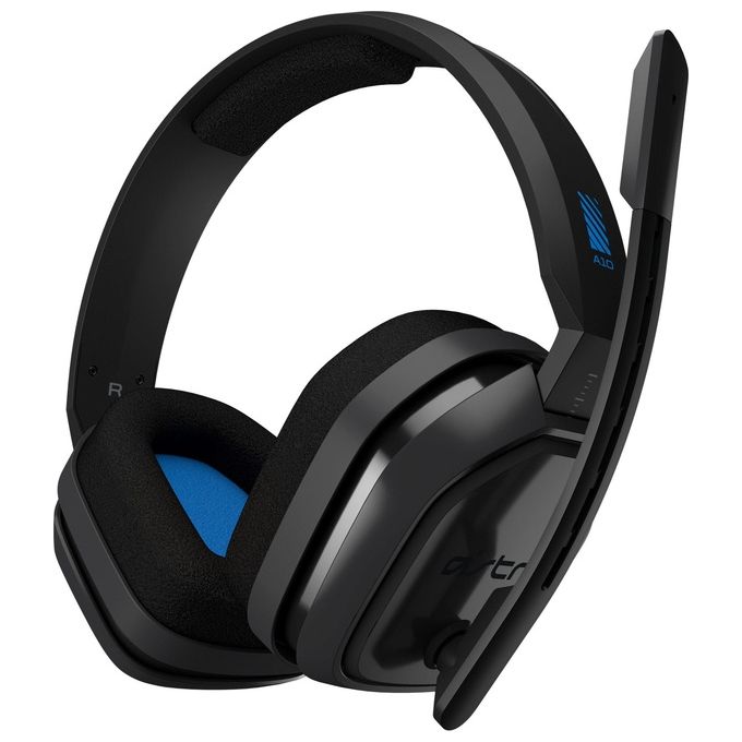 Astro Gaming A10 Cuffie Gaming Cablate con Microfono Leggere e Resistenti Nero/Blu