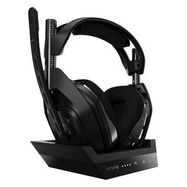 A50 Cuffia Gaming Wireless e Stazione Base di Ricarica 4° Generazione Dolby Audio Contr