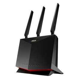 ASUS 4G-AC86U 4G+ LTE Modem Router Cat. 12 600Mbps Dual-Band AC2600, Supporta Rete Ospiti con Captive Portal, Aiprotection Pro Internet Security, MU-MIMO, slot SIM