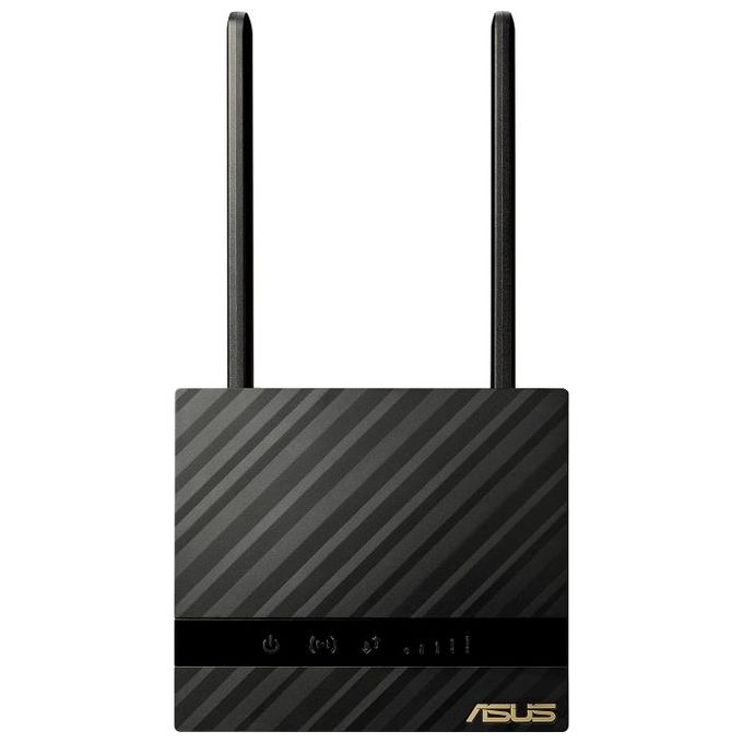 ASUS 4G-N16, Modem Router 4G+ LTE, Velocità Internet Fino a 150Mbps, Connessione WiFi Ultraveloce, 3G e 4G, Porta Ethernet, configurazione semplice, slot SIM