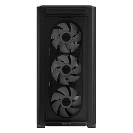 A23 PLUS TG ARGB BLACK Case Micro-ATX Supporto per Schede Madri con Connettori Nascosti Radiatori da 360 mm e Schede Grafiche da 380 mm 4 Ventole ARGB Preinstallate Nero