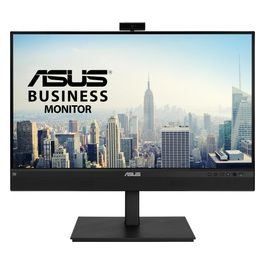BE27ACSBK Monitor 27”, WQHD (2560x1440), IPS, Frameless, Webcam FullHD Integrata, Microfono Ai Noise Canceling, USB-C, Speaker Integrati, Design Ergonomico, Eye Care, Riduzione Luce Blu, Nero
