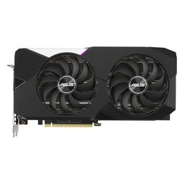 DUAL RTX 3070 V2 OC Edition Scheda Grafica 8 GB GDDR6 PCIe 4.0 2 HDMI 2.1 3 DisplayPort 1.4a OpenGL 4.6 Overclock PSU Consigliata 750W Fino a 4 Monitor GPU Tweak II LHR Nero