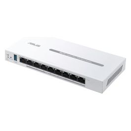 EBG19P Router Cablato Gigabit 8 Porte PoE 123W 3 Porte Ethernet WAN e USB Supporto Access Point Facile Gestione Centralizzata con l'App ExpertWiFi Bianco