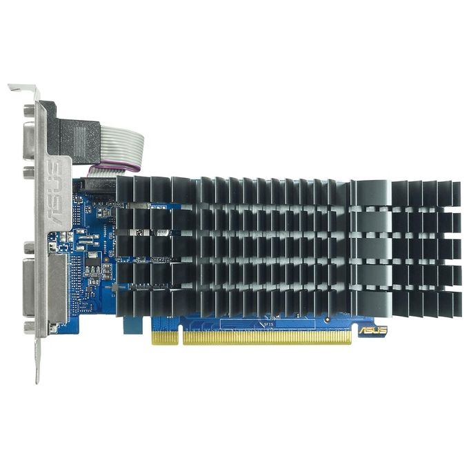 Asus Scheda Grafica NVIDIA GeForce GT 710 Scheda grafica PCIe 2.0, Memoria DDR3 2 GB, Raffreddamento Passivo, Auto-Extreme, GPU Tweak III