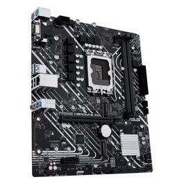 ASUS PRIME H610M-E D4-CSM Scheda Madre mATX, Intel H610, LGA1700, DDR4, PCI 4.0, Realtek 1Gb Ethernet, Realtek 7.1 Surround, 2xM.2, 4xSATA 6GB/s, USB 3.2 Gen 1, Armoury Crate, Nero