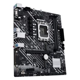 PRIME H610M-E D4-CSM Scheda Madre mATX, Intel H610, LGA1700, DDR4, PCI 4.0, Realtek 1Gb Ethernet, Realtek 7.1 Surround, 2xM.2, 4xSATA 6GB/s, USB 3.2 Gen 1, Armoury Crate, Nero