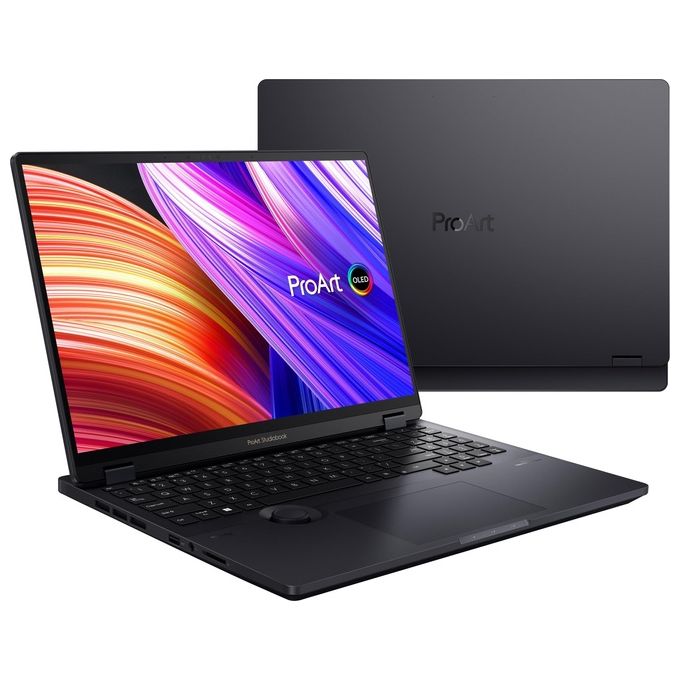 ASUS Notebook ProArt Studiobook 16 H7604JV 3200X2000 OLED INTEL I9-13980X 16 GB DDR5 SSD 1 TB PCI-EX NVIDIA RTX4050 6GB WEBCAM IR WINDOWS 11 PRO WIFI AX TAST.RETR. STYLUS