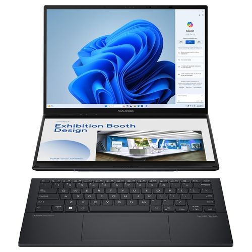 notebook Zenbook Duo OLED UX8406MA-PZ286W Intel Core Ultra 7 155H Computer portatile 356 cm (14