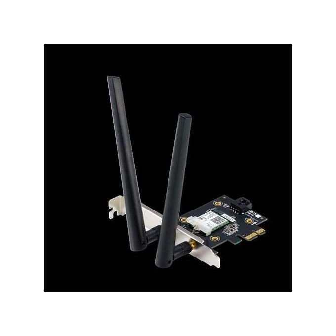 Asus Pce-ax3000 Dual-Band PCI-E WiFi 6 Wlan/Bluetooth 3000 Mbit/s Interno