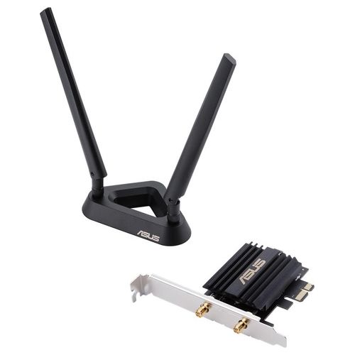 ASUS PCE-AX58BT Adattatore Wi-Fi 6 AX3000, Dual-Band, Bluetooth 5.0, OFDMA