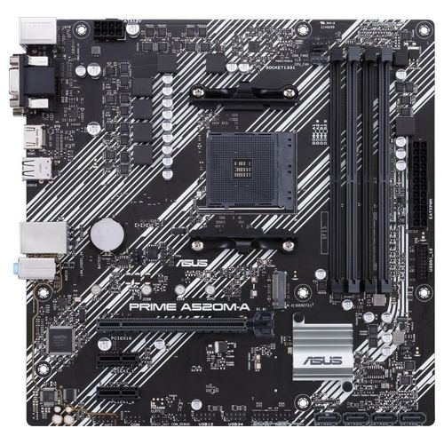 Asus PRIME A520M-A II/CSM Scheda Madre AMD A520 Socket AM4 micro ATX