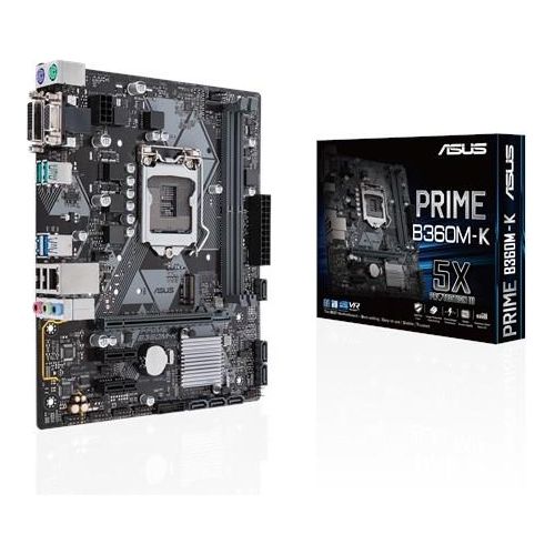 ASUS Prime B360m-k Scheda Madre Intel B360 LGA 1151 Socket H4 MicroATX